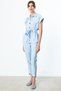 Women's Elastic Waist Leg Detail Trousers 3332 - 2