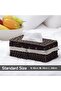 Woven Tissue Box with Cover, Perfect for Living Room, Bathroom, Home, Office - 3