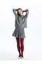 Women's Elastic Waist Plain Knitted Skirt