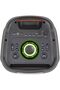 Party Speaker (EPS1022), Black - 80W Bluetooth Speaker with Built-In Disco Lights, MIC/Guitar - 6