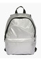 Logo Print School Backpack with Adjustable Straps and Zip Closure - 9x29x36 cms