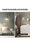 Touch Switch and Socket, Tempered Glass Frame, 1Y, LED, Silver - 4