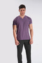 Light Plum Dr.Greys Model Lycra Nurse Doctor Jersey Scrubs Single Top Unisex Bat Sleeve - 5