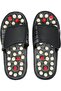 Acupuncture Foot Massage Slippers Reflexology Sandals Size 38-40 Black