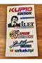 Car Rear Window Lettering Hologram Side Door, Side Window Sticker Kup10 Edition - 2