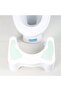 YU WELL Non Slip Bathroom Toilet Stool Toilet Foot Stool For Better Bowel Movement (White & Pink, 1) - 3
