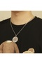 Lotus Symbol Gem Stainless&Tarnish Steel Pendant Necklace High Quality - 3