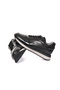 Genuine Leather Black Casual Sports Men's Shoes - Eva Sole 3872 - 5