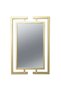 ATENA mirror, rectangular, height 60 cm, width 40 cm, metal frame - 5