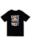 Kanye West Printed Unisex 100% Cotton Black T-Shirt