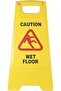 YU WELL Foldable Wet Floor | Cleaning in Progress| No Parking Sign Board (Wet Floor)