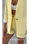 Women's Premium Quality Linen Flam Shorts Lined with Elastic Waist - 6