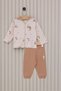U.S Polo Assn Usb2119 Us Polo Baby Girl 3 Piece Set