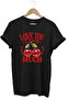 Love You Cherry Much Written Cherry Printed 100% Cotton Unisex Regular Fit T-Shirt