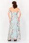 Women Floral Print Maxi Dress, Multicolor - 4