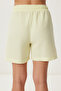 Muslin Shorts with Pockets Lmx0011 Light Yellow - 6