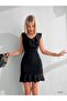 Flounced Sleeveless Dress