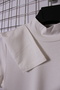 Women's Plus Size Turtleneck Long Sleeve Lycra Combed Cotton Badi - Ecru Set of 2 - 6