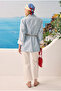 Modal Loose Cut Blazer Jacket Baby Blue - 5