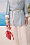Modal Loose Cut Blazer Jacket Baby Blue - 4