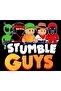 Stumble Guys – Game Printed Unisex 100% Cotton Black T-Shirt - 2