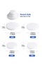 Round LED ceiling light, cool white light 24W 1 pc. - 9