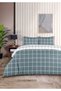Tual 100% Cotton Akfil Cotton Single Duvet Cover Set 160X220Cm Dark Indigo - 3
