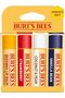 100% Natural Origin Moisturizing Lip Balm, Multipack, Original Beeswax, Strawberry, Coco