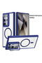 Samsung Galaxy S25 Ultra Case Matte with Stand Camera Lens Protector Gift
