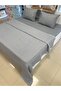 Double Size 100% Cotton King Size Poolside Cotton Pique Set |   Breathable, Premium Fabric |   Gray - 7