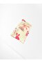 Girl's 100% Cotton Fabric Ecru Rabbit Patterned Thin Strap Athlete Boxer Set - 5