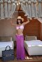 Dornes Long Lace Fuchsia Skirt - 2