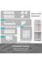 FFD Corner Shelf Bathroom Storage Organizer | Waterproof Freestanding Bathroom Corner Stand - 7