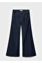 Mid Waist Wide Leg Jeans - 3