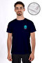 Navy Blue Umke Dry Touch Crew Neck T-Shirt Unisex