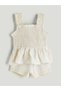 I Kare Roba Collar Girls' Blouse and Shorts 2-Piece from Freezen Store