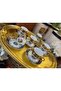 Esterhomedecor Set of 6 Czechoslovak Porcelain Fragonard Coffee Cups - 4