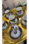 Esterhomedecor Set of 6 Czechoslovak Porcelain Fragonard Coffee Cups
