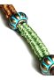 Handmade Bonito Shaped Bag Charm with Owl and Beads Detail - 3
