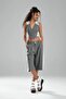 Women's Side Lace Detailed Design Bermuda Shorts - 6