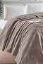غطاء بيكيه قطن 100% مفرد 160x230 سم – لون الجمل منقوش – سلسلة النسيج