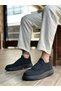 Ba0911 Special Knitted Knitwear Leather Powder Detailed Casual Sports Shoes - 2