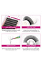 3D-812MIX D FADVAN W 3D 4D 5D 8-12/8-14mm Eyelashes Eyelash Extension W Shape C/D Curl Novelty Hybri - 4