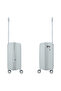 Unisex Expandable Hard Case Carry On Luggage Lightweight PP Fashion Trolley Luggage KH1006 - Silver - 3
