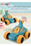 Cool Remote Control Car, Dazzling Stunt Car with Light and Music, Toy Car Can Rotate 360°& Run 90° - 2