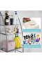 Metal Toilet Cabinet Shelving Kitchen Bathroom Space Saver Shelf Organizer Holder New, Generic, Whit - 7
