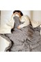 Luxurious Extra Thick Reversible Jacquard Sherpa Blanket Factory Warm Soft Plush TAFU Fleece Jac - 5