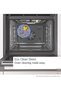 Series 6 Electric Built-In Oven, with EcoClean Direct, 3D HotAir Technology - HBJ559EB6M Black - 8