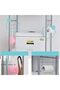 3 Layer Over The Washing Machine Storage Rack Metal Bathroom Shelf Space Saving Organizer for Laundr - 8