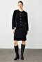 Women's Knitwear Short Skirt Black